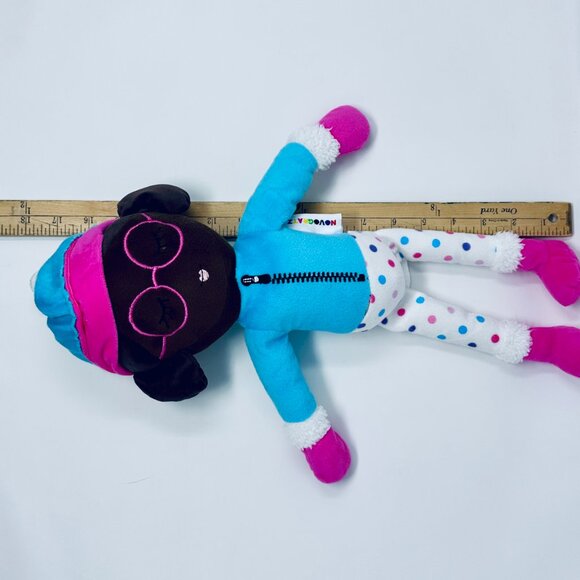 Novogratz Plush Doll Sleepy Face Pink Glasses - Picture 8 of 10